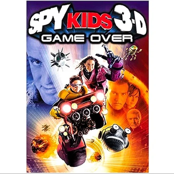Media | Dvd Spy Kids Game Over 3d Regular Dvd Set Video Euc